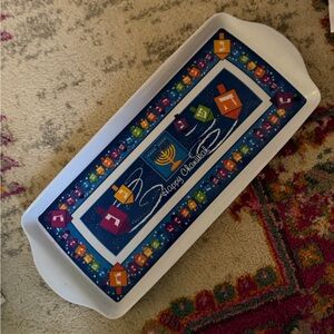 Colorful Hanukkah Serving Tray